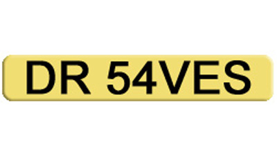 Doctor private car number plate DR5 4VES